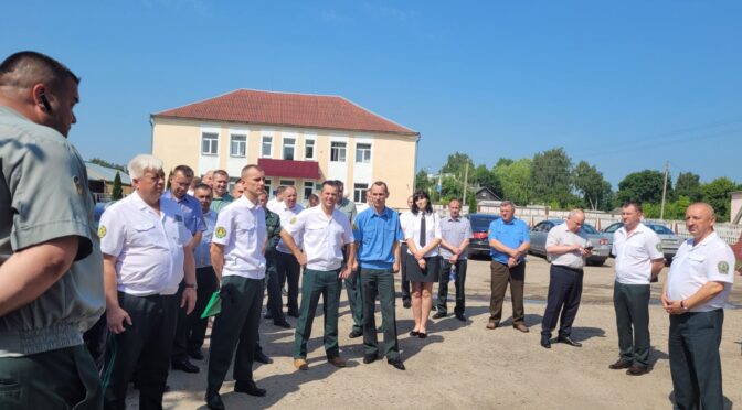Выездная областная коллегия прошла 21 июня на базе Брестского лесхоза