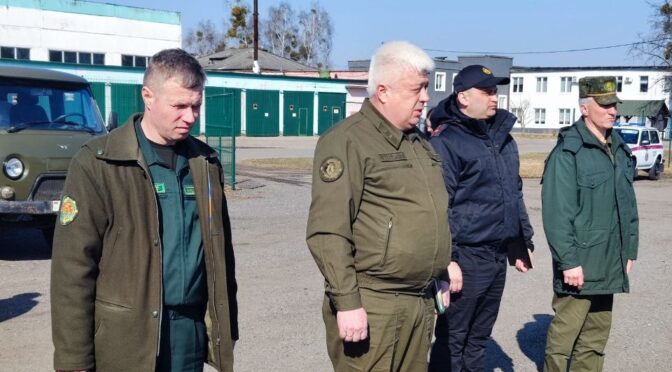 Смотр готовности сил и средств пожаротушения